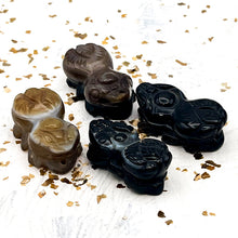 Load image into Gallery viewer, Carved Agate Creature Stone Focal Pendant
