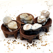 Load image into Gallery viewer, Carved Agate Creature Stone Focal Pendant

