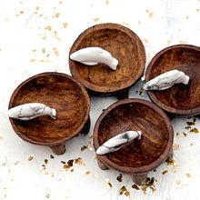 Load image into Gallery viewer, Dolphin White Howlite Gemstone Bead/Pendant
