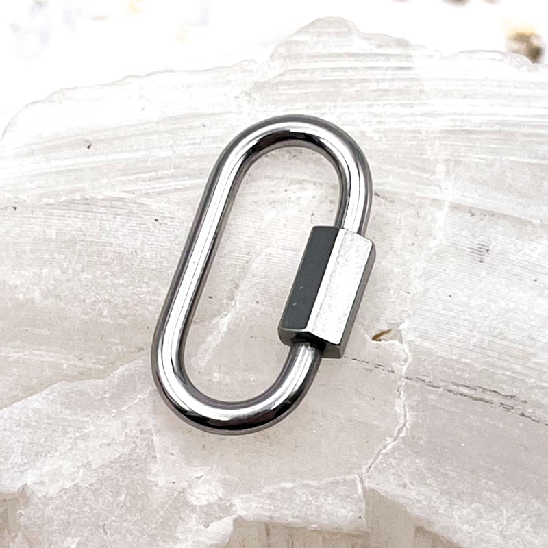 Stainless Steel Carabiner Clasp