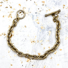Load image into Gallery viewer, 7.5&quot; Gold Charm Bracelet
