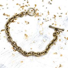 Load image into Gallery viewer, 7.5&quot; Gold Charm Bracelet
