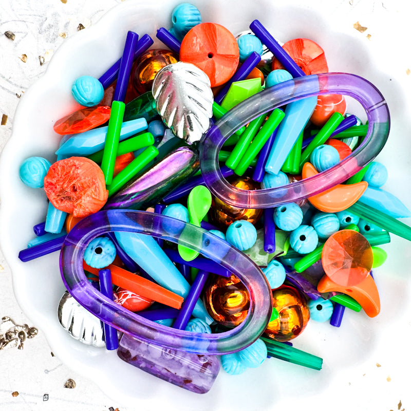 Autumn Acrylic Bead Mix