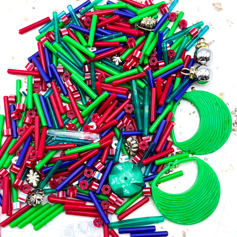 Jingle All the Way Acrylic Bead Mix