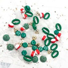 Load image into Gallery viewer, Candy Cane Forest Acrylic Bead Mix

