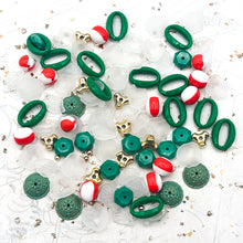Load image into Gallery viewer, Candy Cane Forest Acrylic Bead Mix
