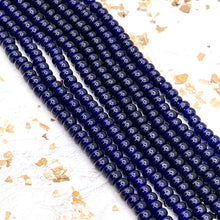 Load image into Gallery viewer, 6/0 Deep Blue Seed Bead Hank
