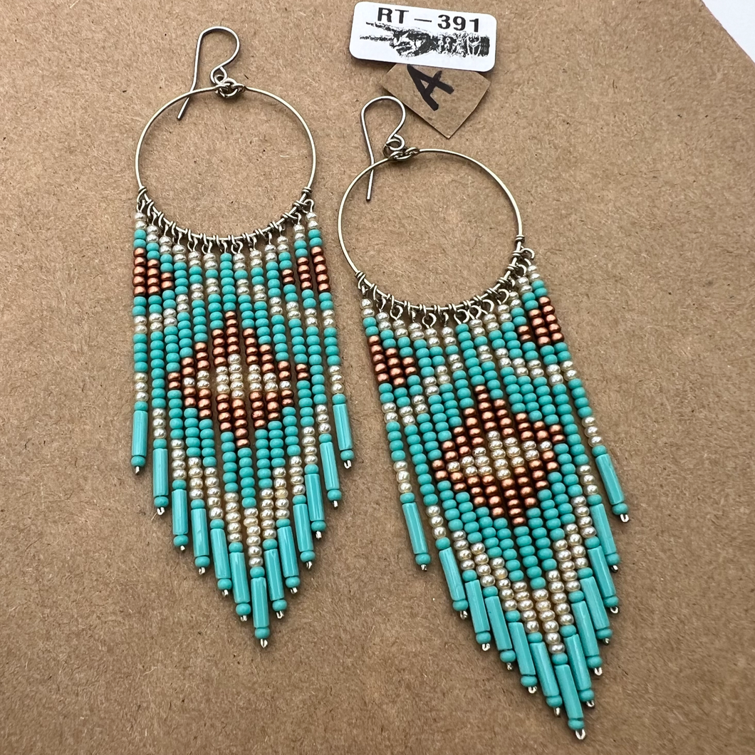 Handmade Beaded Earring Pair - Vegas Find