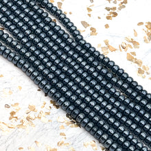 Load image into Gallery viewer, 6/0 Gunmetal Seed Bead Hank
