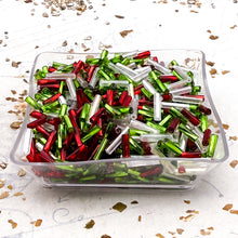 Load image into Gallery viewer, Christmas Party 11/0 Bugle Seed Bead Mix
