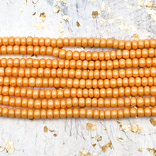 Load image into Gallery viewer, 6/0 Peachy Pearl Seed Bead Hank
