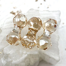 Load image into Gallery viewer, Day 5 23x11 Crystal Golden Shadow Modular Beads Premium Crystal - 3pcs
