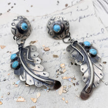 Load image into Gallery viewer, Leaf Sterling Silver Earrings - Tucson Find
