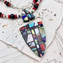 Load image into Gallery viewer, Santo Domingo Mosaic Necklace - Tucson Find
