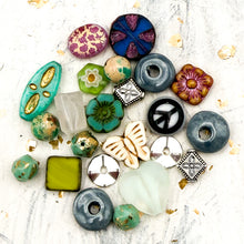 Load image into Gallery viewer, Peace, Love, and Turquoise Bead Mix
