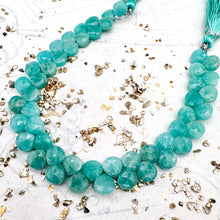 Load image into Gallery viewer, Amazonite Gemstone Teardrop Bead Strand
