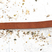 Load image into Gallery viewer, Rustic Light Brown 10mm Flat Leather - 12 Inches
