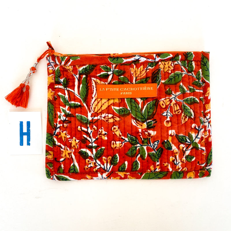 Little Zipper Pouch with Tassels - Paris Find