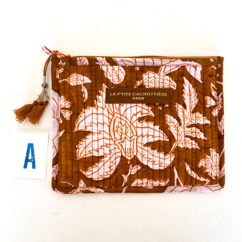 Little Zipper Pouch with Tassels - Paris Find