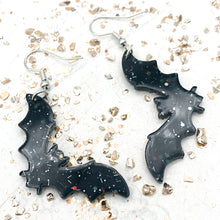 Load image into Gallery viewer, Sparkling Bat Earring Pair
