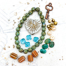 Load image into Gallery viewer, Palms - Love is the Key Faceted Melon Bead Bracelet Kit
