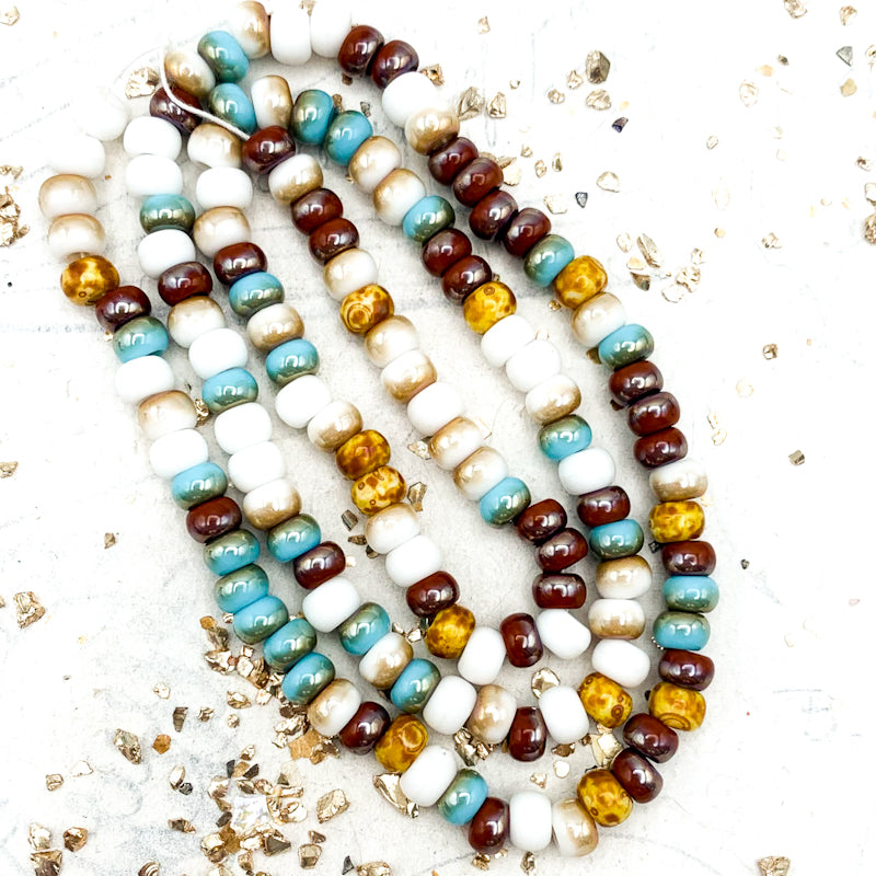 2/0 Harvest Mixed Seed Bead Strand