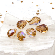 Load image into Gallery viewer, Light Colorado Topaz Premium Austrian Drop Pair-6pcs
