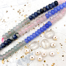 Load image into Gallery viewer, Candie&#39;s Heishi and Rose Quartz Necklace Kit
