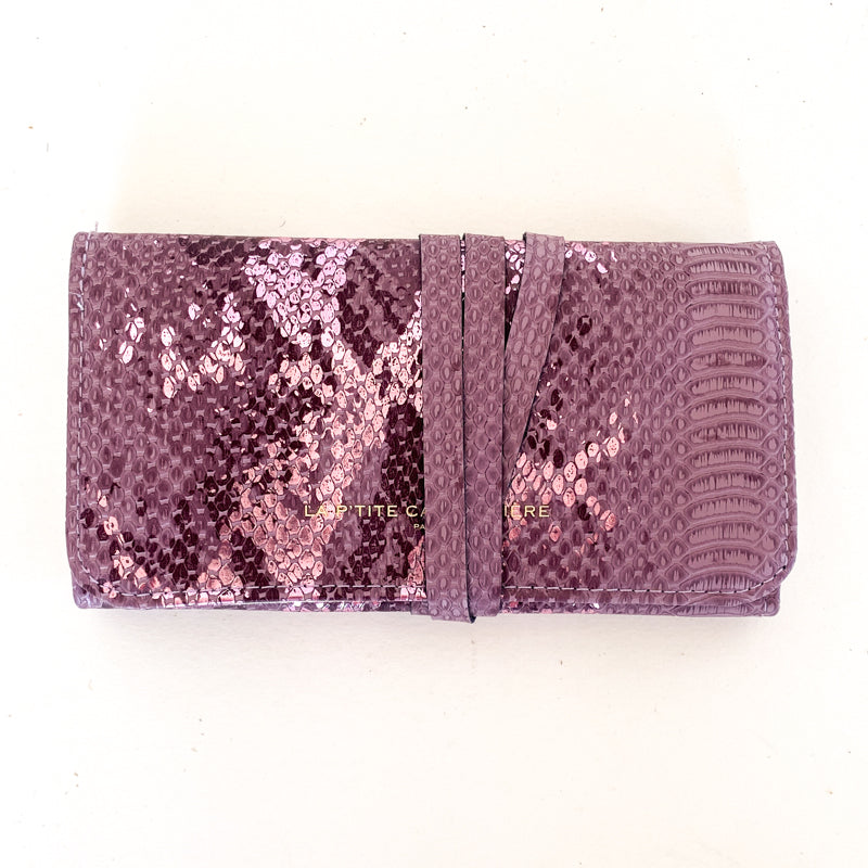 Purple Travel Jewelry Pouch - Paris Find