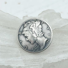 Load image into Gallery viewer, Mercury Dime Button
