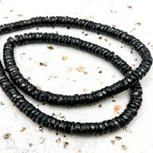 Load image into Gallery viewer, Black Spinal Gemstone Bead Strand
