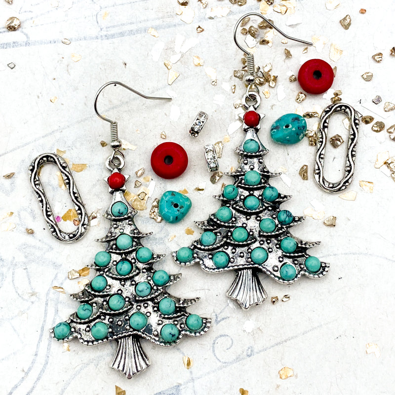 Country Christmas Earring Kit