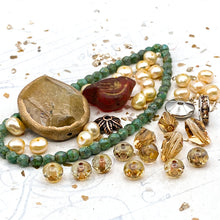 Load image into Gallery viewer, Czech, Pearl, and Turquoise Bracelet Kit
