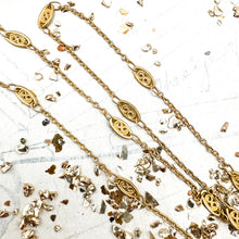 Load image into Gallery viewer, Little Matte Golden Filigree Chain - 12 inches
