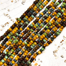 Load image into Gallery viewer, 7/0Aged Matte Caribbean Seed Bead Strand
