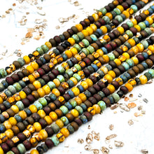 Load image into Gallery viewer, 7/0Aged Matte Caribbean Seed Bead Strand
