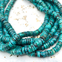 Load image into Gallery viewer, 6-8mm Turquoise Heishi Strand
