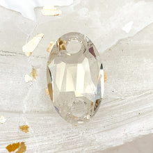 Load image into Gallery viewer, 18x11mm Silver Shade Premium Austrian Crystal Owlet Focal Link
