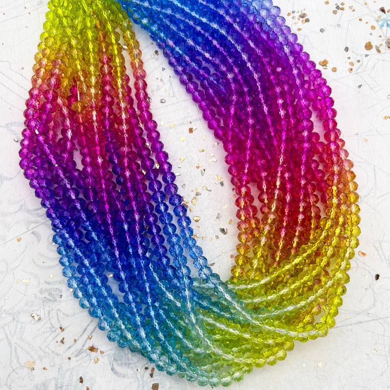 Spring Flowers Crystal Rainbow Strand - Road Trip Find