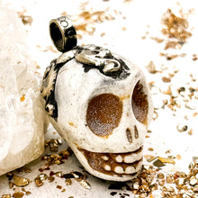 Load image into Gallery viewer, Skull Nepal Pendant
