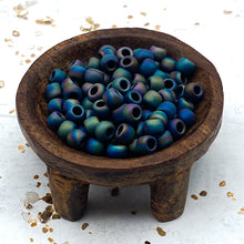 Load image into Gallery viewer, Opaque-Frosted-Rainbow 6/0 Seed Bead Tube
