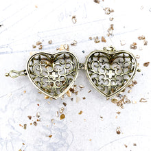 Load image into Gallery viewer, Golden Heart Cage Pendant
