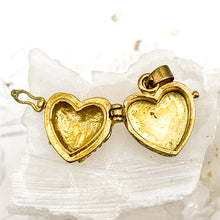 Load image into Gallery viewer, Pre-Order Antique Brass Little Heart Locket
