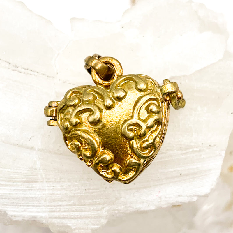 Pre-Order Antique Brass Little Heart Locket