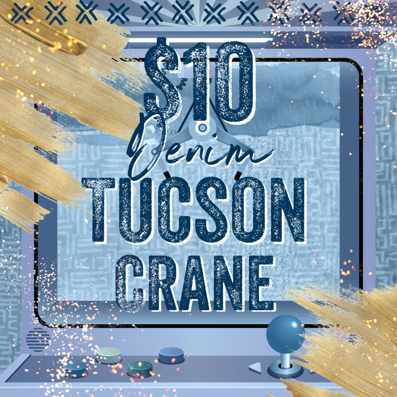 Pre-Order 2024 $10 Denim Tucson Crane