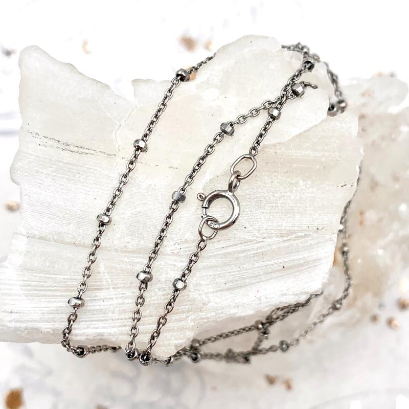 Diamond Cut Sterling Silver Chain
