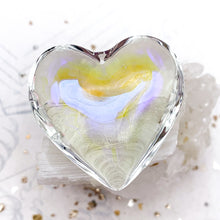 Load image into Gallery viewer, AB Glass Heart Pendant
