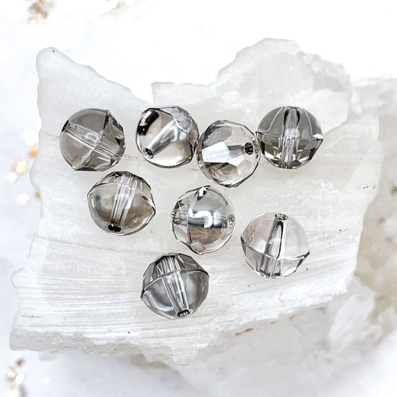 Satin Cabochette Premium Austrian Crystal Beads - 8pcs