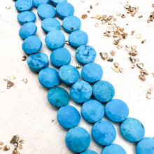 Load image into Gallery viewer, Howlite Faceted Round Gemstone Bead Strand
