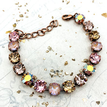 Load image into Gallery viewer, Rose Gold Love Sparkle Bracelet Kit
